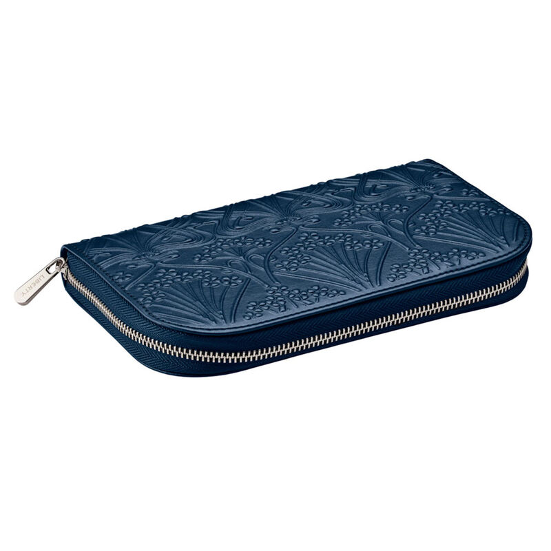 WOLF X LIBERTY All Over Ianthe Travel Jewelry Portfolio - Navy image number 2