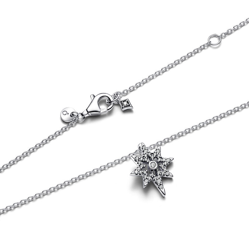 Pandora North Star Pendant Necklace image number 2