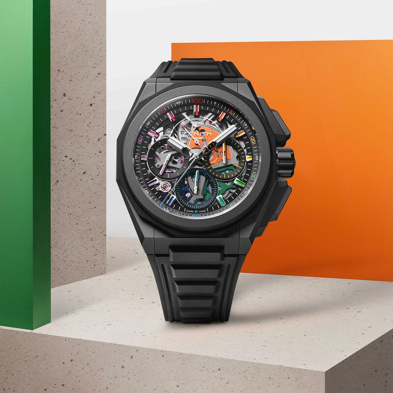 Zenith Defy Extreme Chroma Black Dial Watch, 45mm image number 2