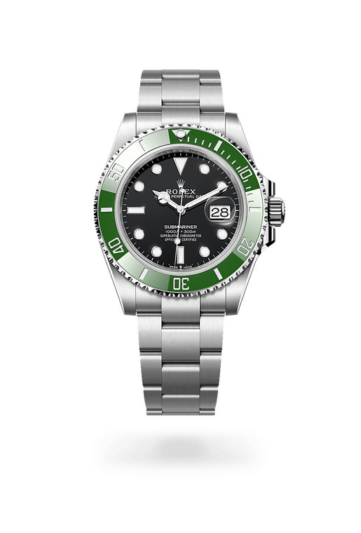 rolex submariner in oystersteel, m126610lv-0002 - ben bridge