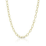 Toscano Oval Link Chain Necklace 14K, 32"
