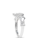 Claddagh Diamond Ring 14K