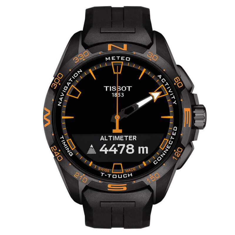 Tissot T-Touch Connect Solar Black PVD Titanium Watch, 47.5mm image number 3