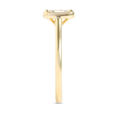 Bella Ponte Radiant Diamond Ring, 1 Carat, 14K Yellow Gold