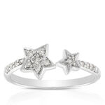 Diamond Star Ring 14K