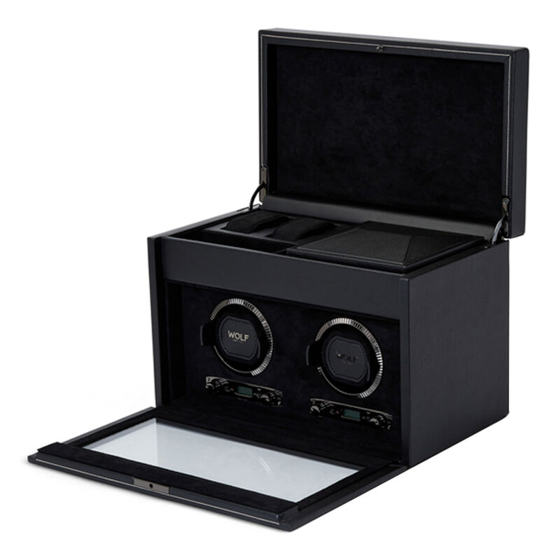 WOLF British Racing Double Watch Winder with Storage image number 4