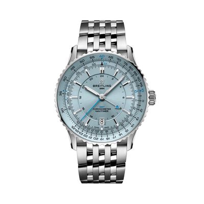 Breitling Navitimer Automatic GMT Blue Dial Watch, 41mm
