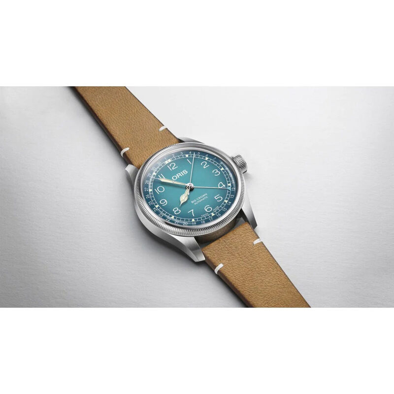 Oris X Cervo Volante Watch Blue Dial, 38mm image number 2