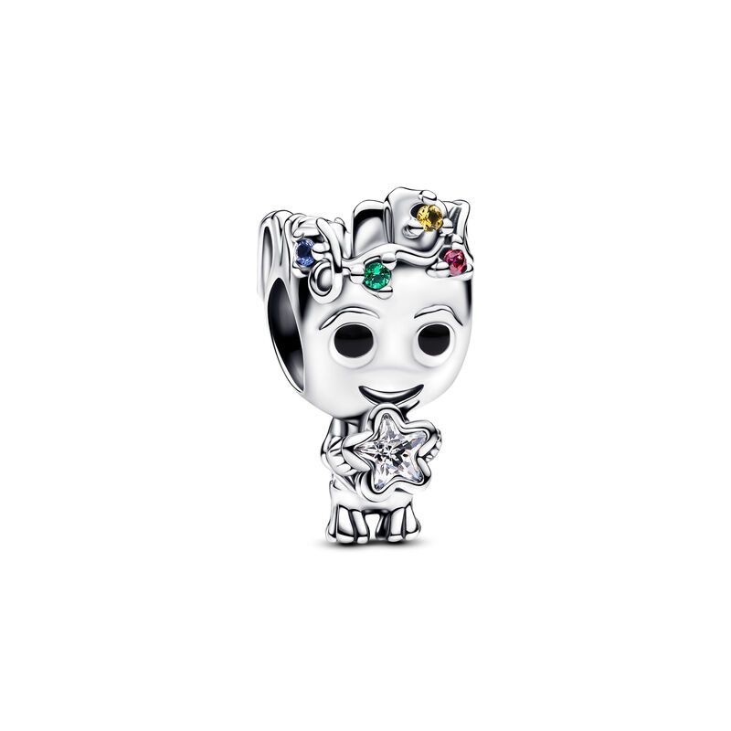Pandora Marvel Groot Star Charm image number 0