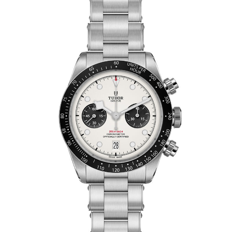 TUDOR Black Bay Chrono White Dial Watch, 41mm image number 1