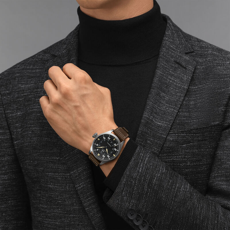 IWC Big Pilot&rsquo;s Watch 43 Spitfire Black Dial Watch, 43mm image number 4