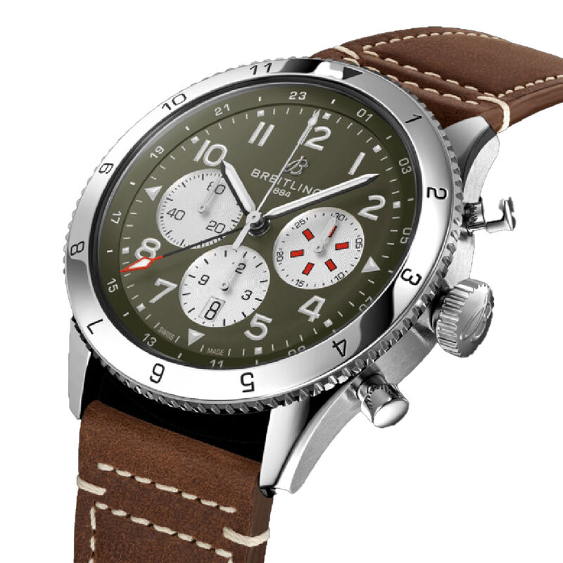 Breitling Super AVI B04 Chronograph 46 Curtiss Warhawk Watch image number 1