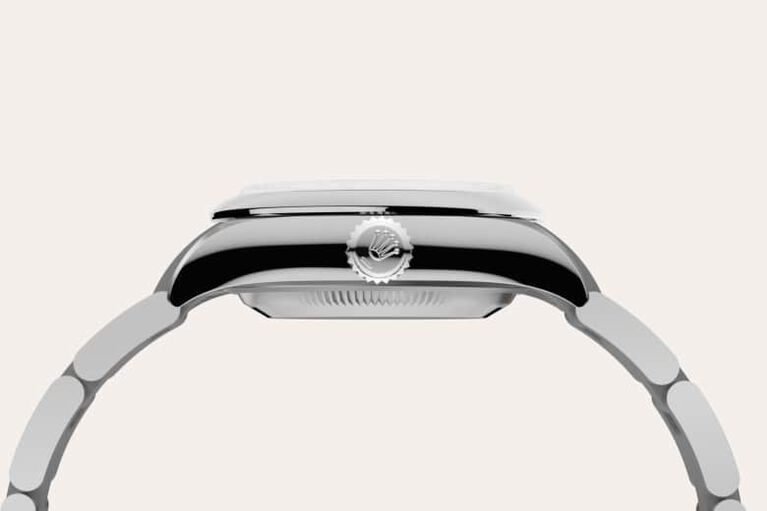 rolex oyster perpetual in oystersteel, m276200-0009 - oystersteel - ben bridge