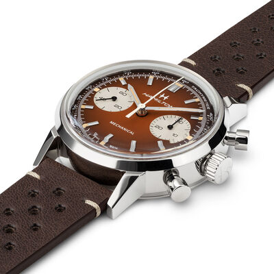 Hamilton American Classic Intra-matic Chronograph H Brown Dial Watch, 40mm