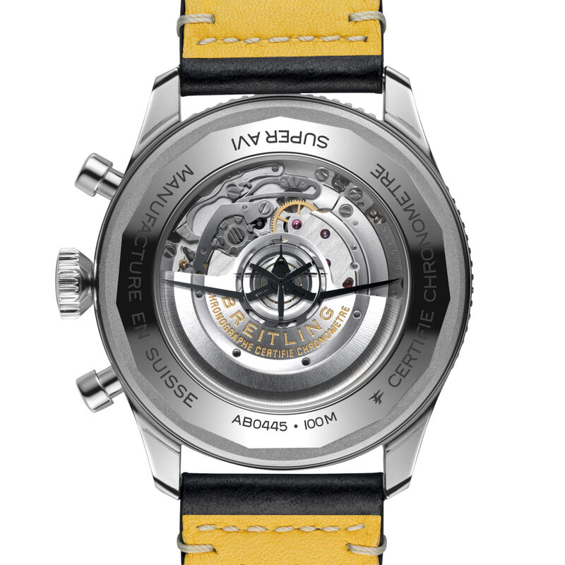 Breitling Classic AVI Super AVI B04 Chronograph GMT Tribute to Vought F4U Corsair Blue Dial Watch, 46mm image number 1