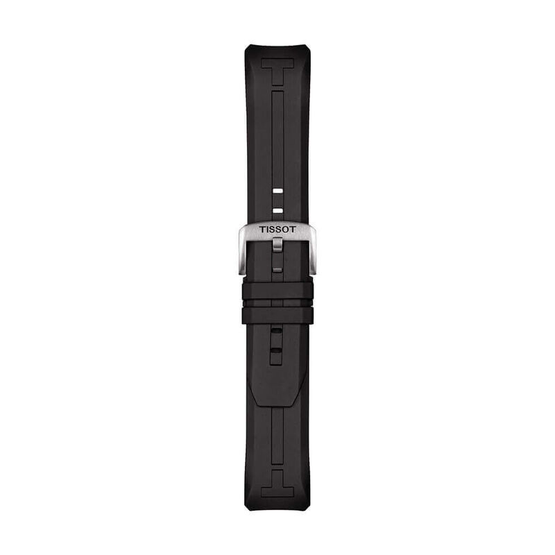 Tissot T-Touch Connect Solar Black Rubber Titanium Watch, 47.5mm image number 10