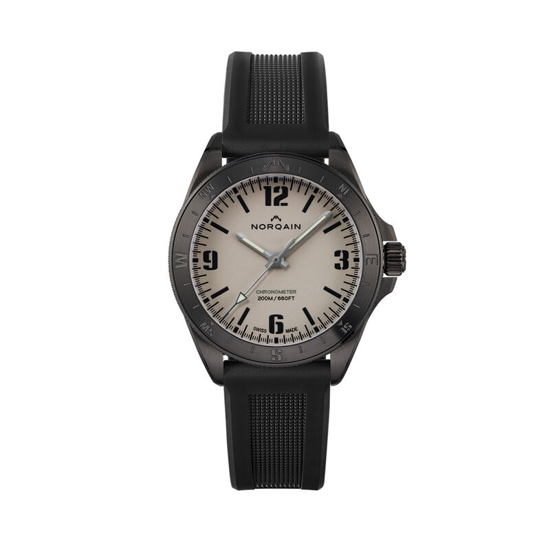 NORQAIN Adventure Neverest Night Sight Rubber Watch, 40mm image number 0