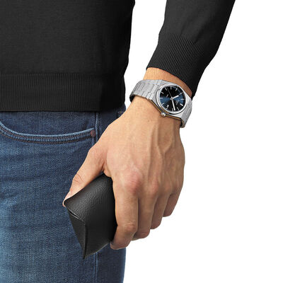 TISSOT PRX Blue Dial Watch, 40mm