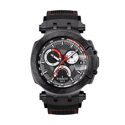 TISSOT T-Race Jorge Lorenzo Black Dial Watch, 43mm