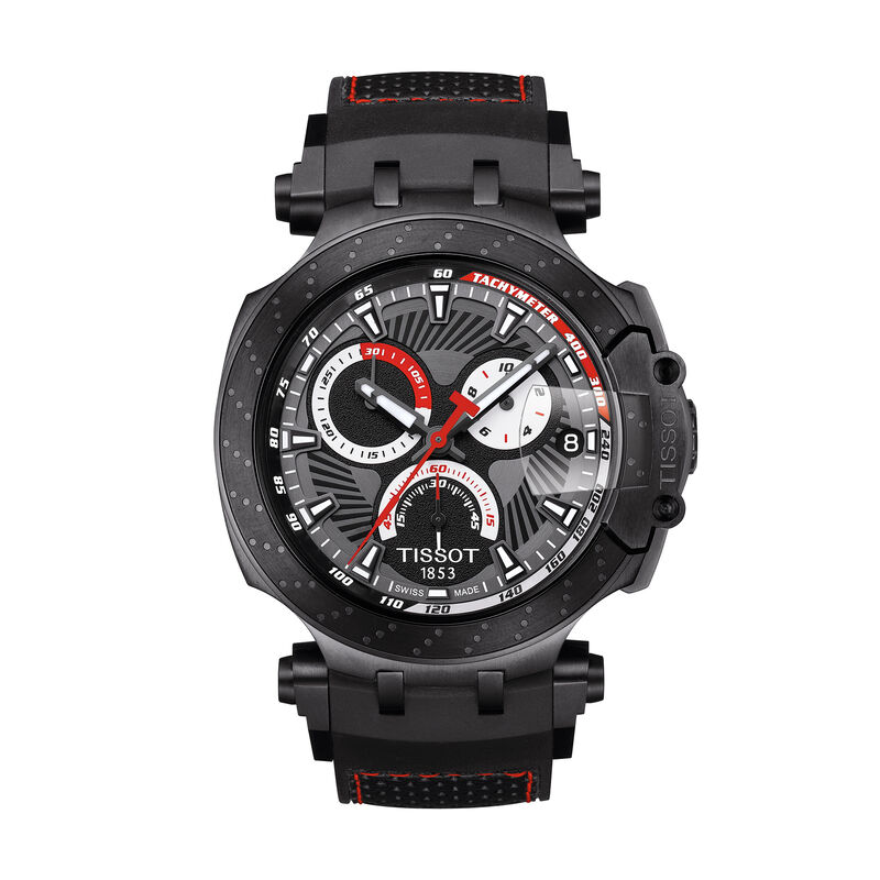 TISSOT T-Race Jorge Lorenzo Black Dial Watch, 43mm image number 0