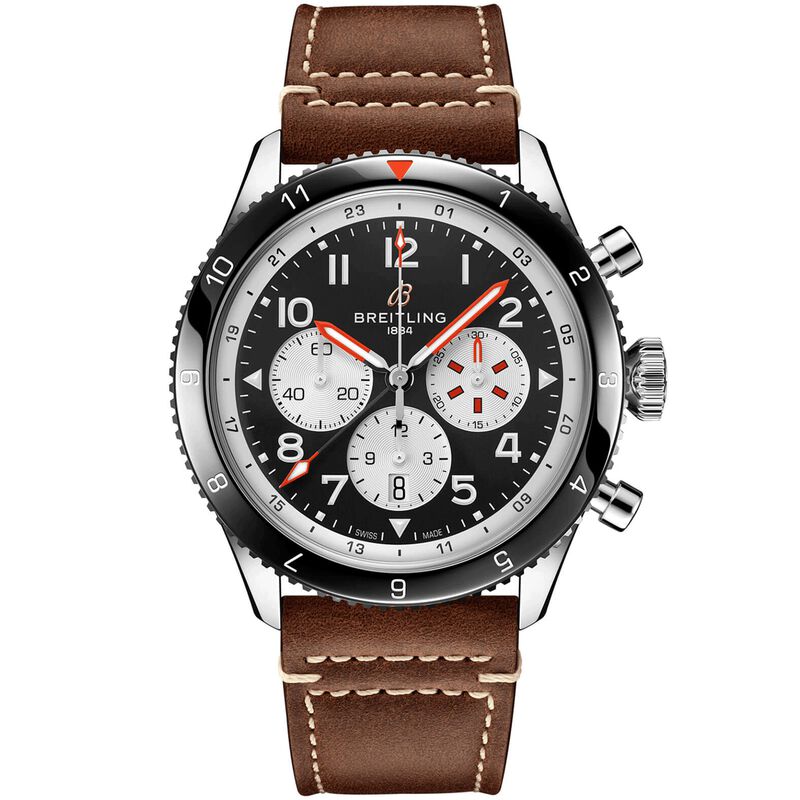Breitling Classic AVI Super AVI B04 Chronograph GMT Mosquito Black Dial Watch, 46mm image number 0