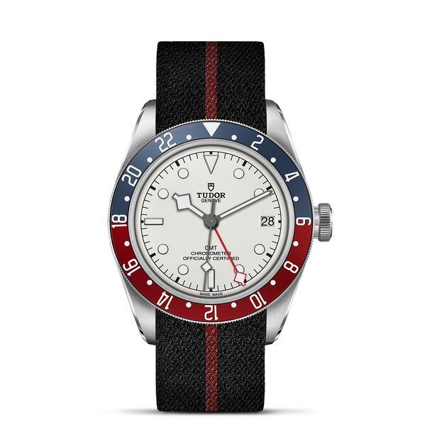 TUDOR Black Bay 41 GMT Automatic Chronometer Opaline Dial Men's Watch, 41mm