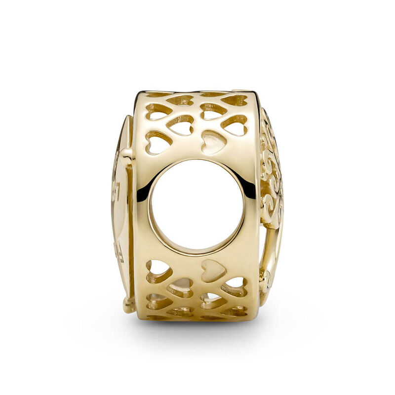 Pandora Openwork Family Roots Charm 14K image number 3