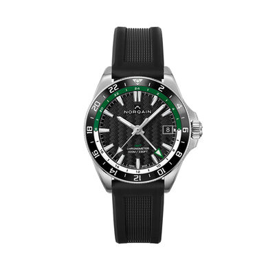 NORQAIN Adventure Neverest Black Dial Watch, 41mm