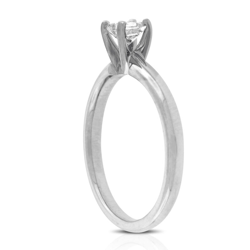 Ikuma Canadian Princess Cut Diamond Ring 14K, 1/3 ct. image number 3