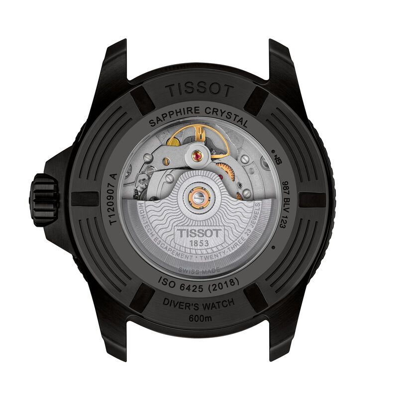 Tissot Seastar 2000 Black Dial Watch, 44mm image number 2