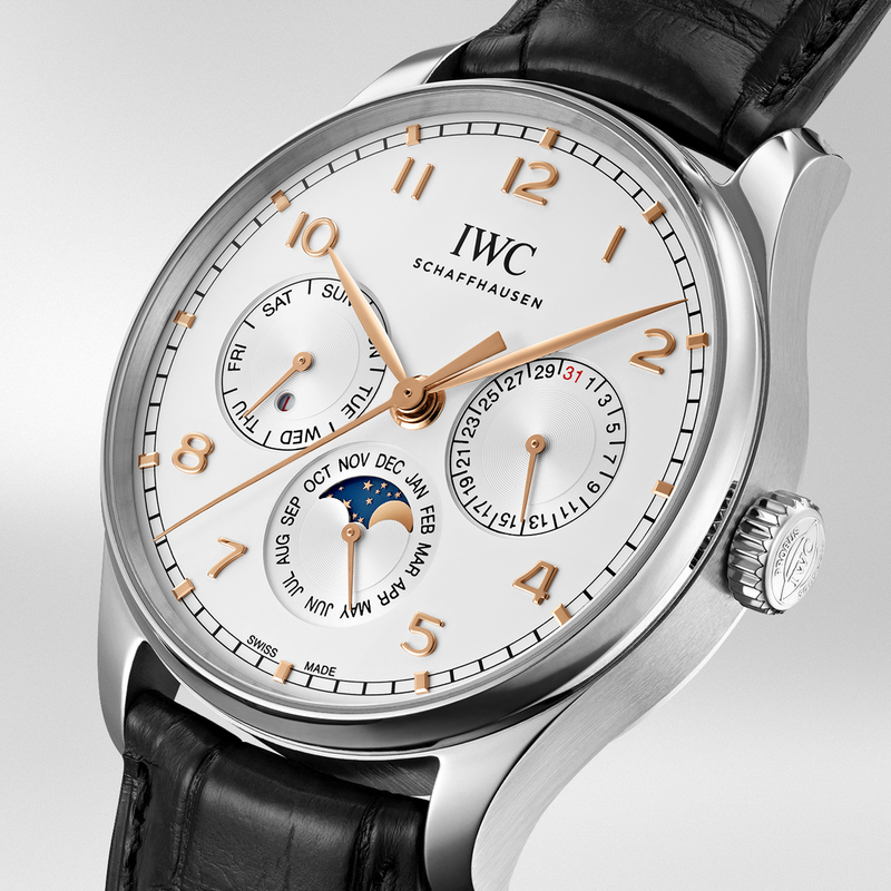 IWC Portugieser Perpetual Calendar 42 Silver Dial Watch, 42.4mm image number 1