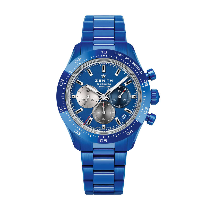 Zenith Chronomaster Sport 160th Anniversary Edition Blue Dial Watch, 41mm image number 0