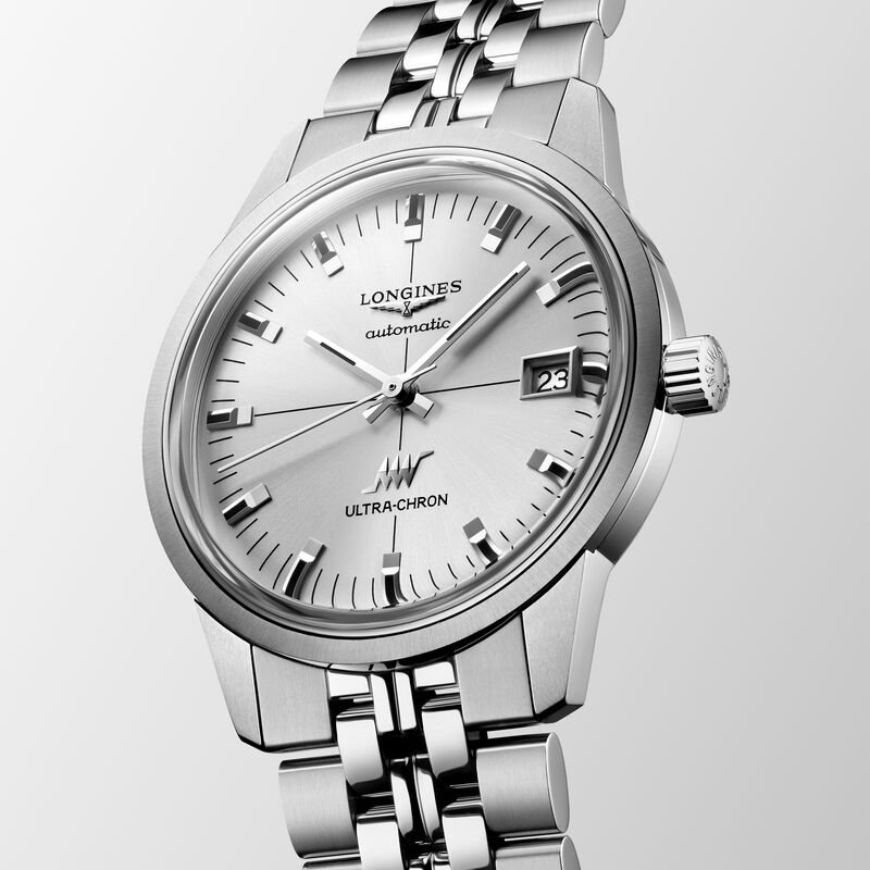 Longines Ultra-Chron Classic Silver Dial Watch, 37mm image number 2