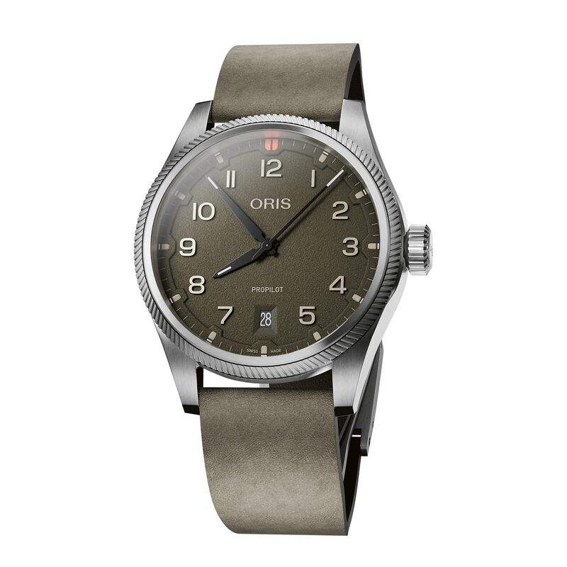 Oris ProPilot Date Green Dial Watch, 41mm image number 0