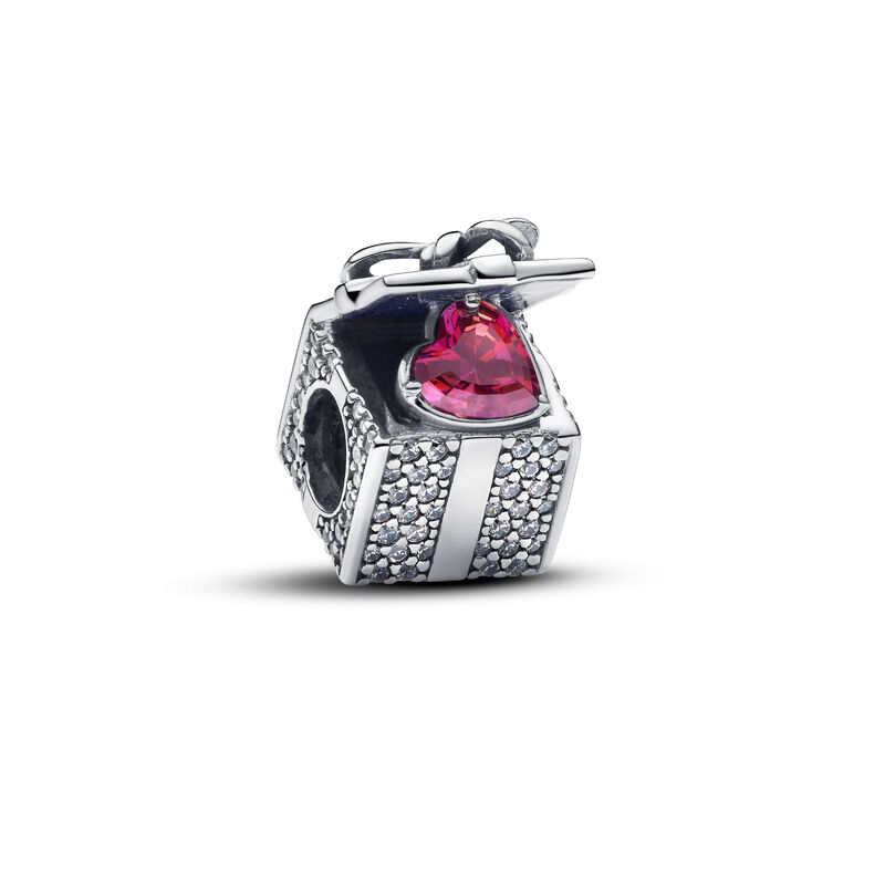 Pandora Sparkling Gift Box Charm image number 0