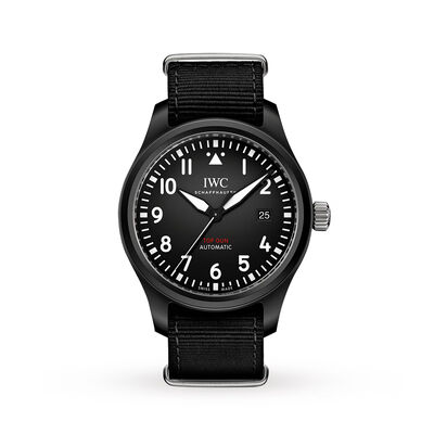 IWC Pilot’s Watch Automatic TOP GUN Black Dial Watch, 41mm