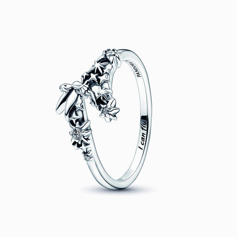 Pandora Disney Tinker Bell Sparkling Ring image number 0