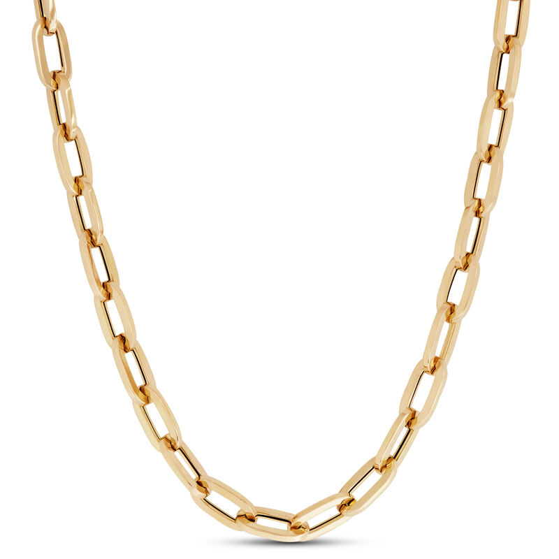 Roberto Coin Classic Oro Collar Necklace, 18K Yellow Gold image number 1