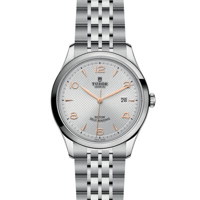 TUDOR 1926 Silver Dial Watch, 41mm