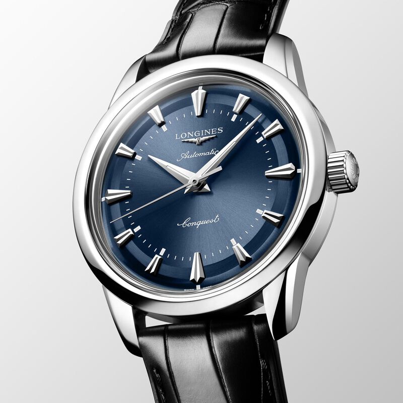 Longines Conquest Heritage Blue Dial Watch, 38mm image number 1