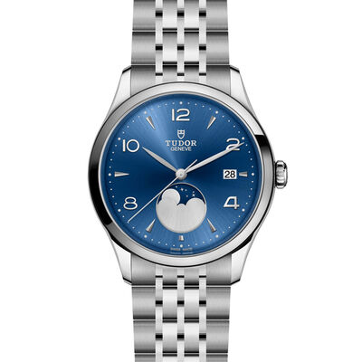 TUDOR 1926 Luna Blue Dial Watch, 39mm