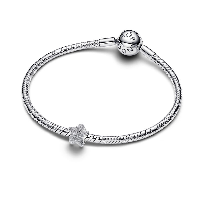 Pandora Textured Star Mini Charm image number 2