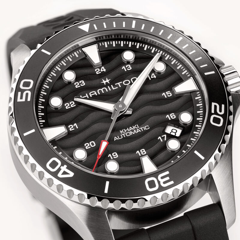 Hamilton Khaki Navy Scuba Auto Black Dial Watch, 40mm image number 2