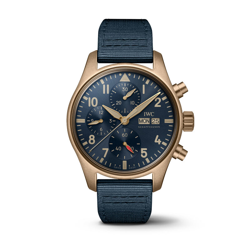 IWC Pilot's Watch Chronograph 41 Blue Dial Watch, 41mm image number 0