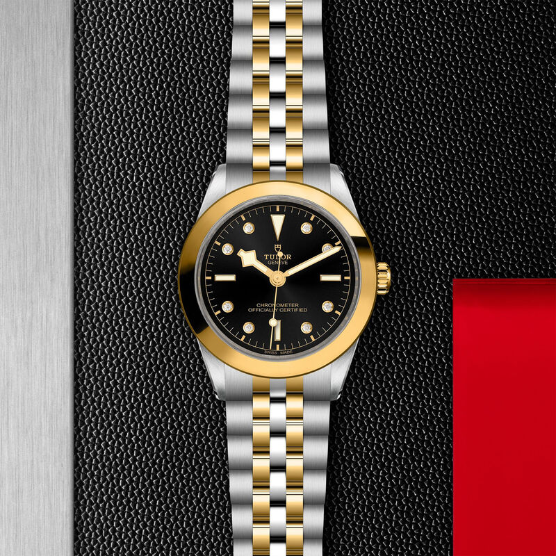 TUDOR Black Bay 39 S&G Black With Diamond Dial Watch, 39mm image number 2