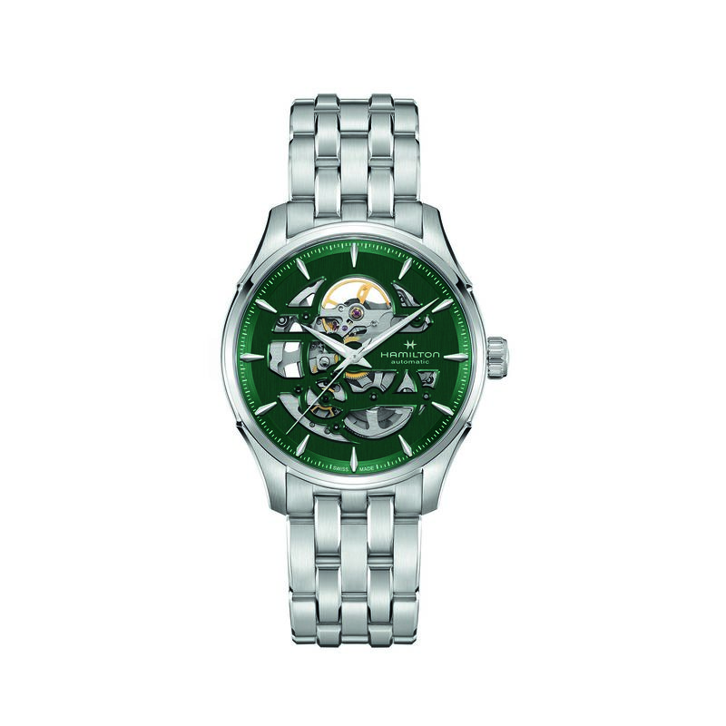 Hamilton Jazzmaster Skeleton Auto Green Dial Watch, 40mm image number 0