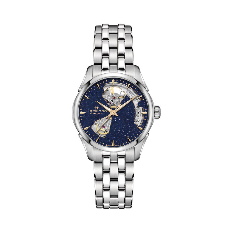 Hamilton Jazzmaster Open Heart Lady Auto Blue Dial Watch, 36mm image number 0