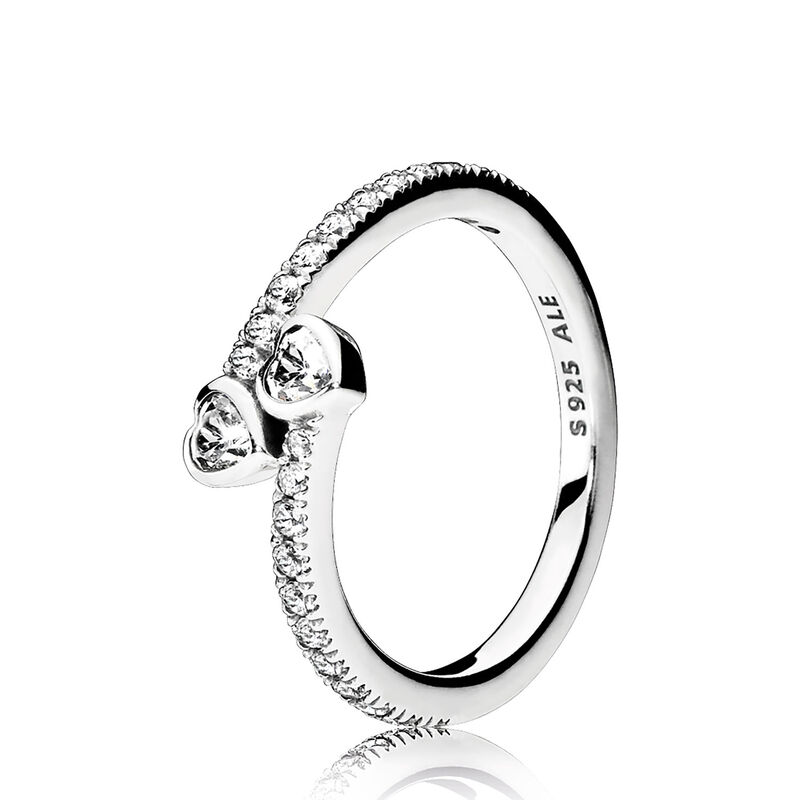 Pandora Forever Hearts CZ Ring image number 0