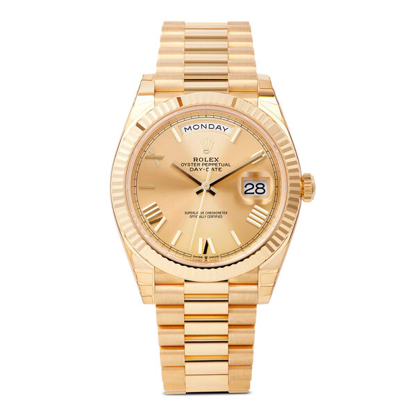 Pre-Owned Rolex Day-Date, 40mm 18K Yellow Gold