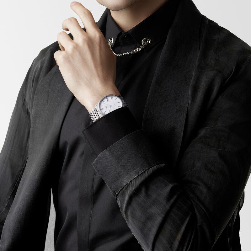 Longines Elegant Collection White Dial Watch, 41mm image number 4